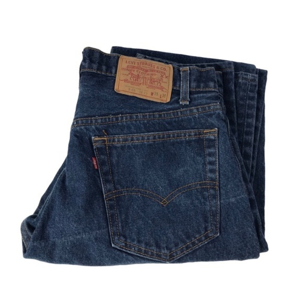 LEVIS Vintage MADE IN USA  505 0217  jeans 35” x 36”